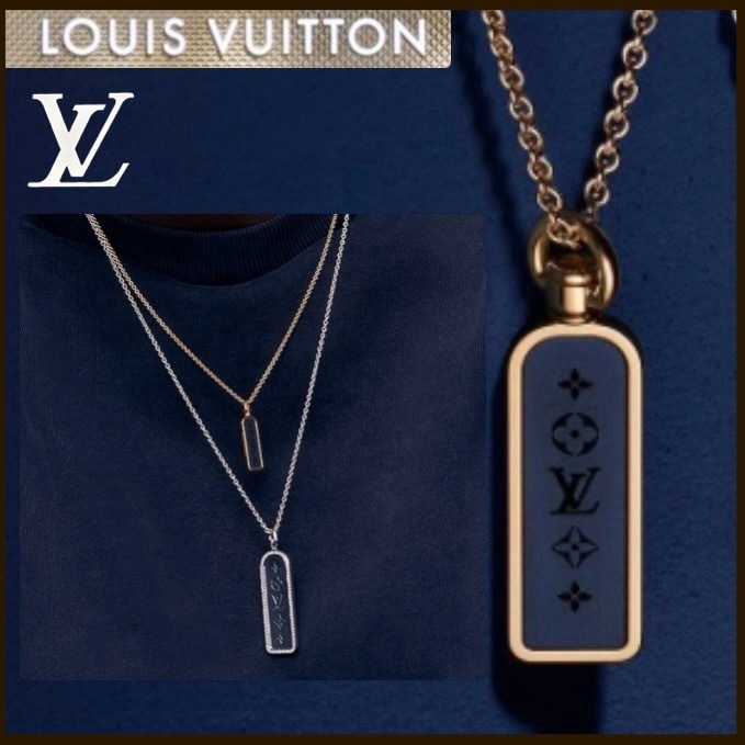 新作 ルイヴィトン ☆ 国内発送 ユニセックス◎ ネックレス LV (Louis