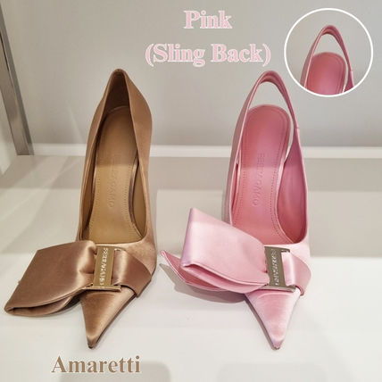 ピンク系 22.5cm FERRAGAMO(フェラガモ) パンプス(レディース) - 海外