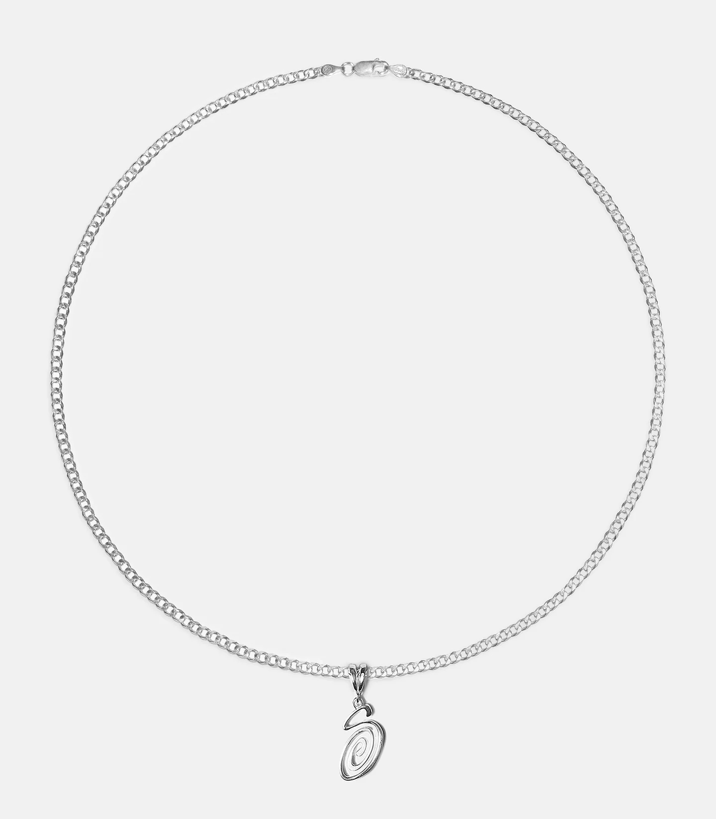 ☆ステューシー☆Stussy Swirly S Chain Sterling Silve☆ (STUSSY