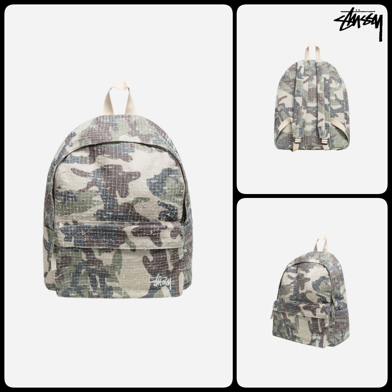ステューシー】Stussy Needle Punch Backpack Camo ☆人気☆ (STUSSY