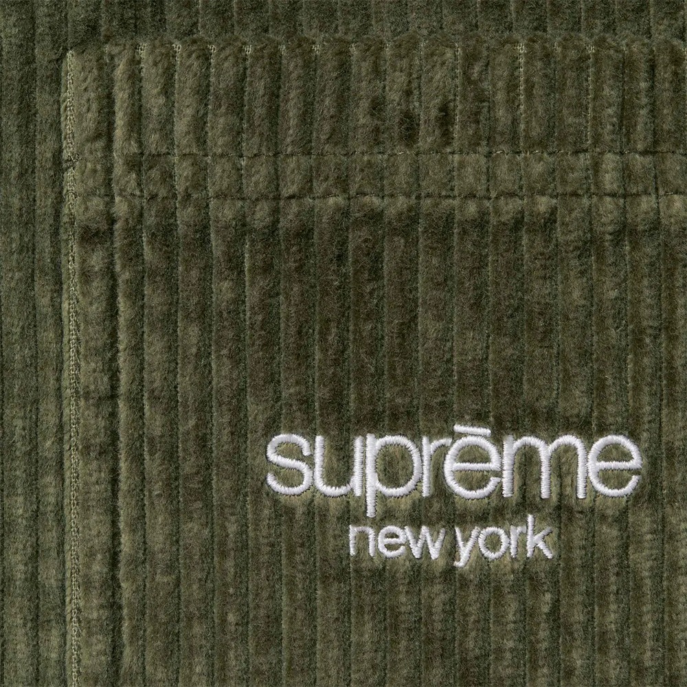 Supreme】Wide Wale Corduroy Snap Shirt☆Olive☆24FW☆ (Supreme