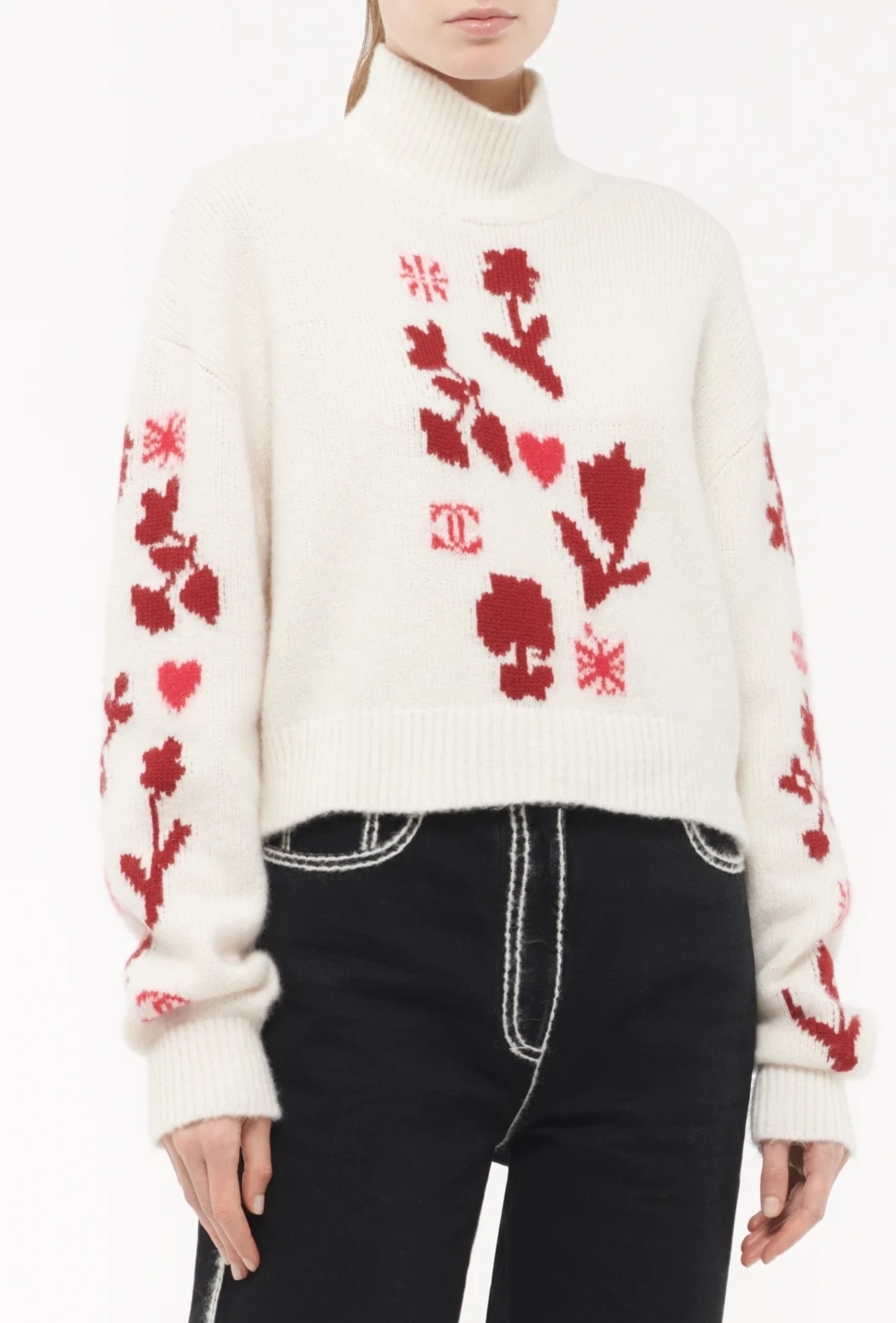 ココネージュ♡【 CHANEL】カシミヤ シルク プルオーバー (CHANEL