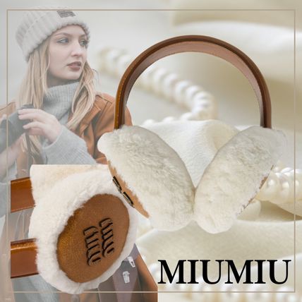 MiuMiu(ミュウミュウ) イヤーマフ(レディース) - ブランド通販のBUYMA