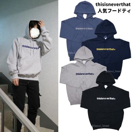 BLUE ネイビー（紺）系 L thisisneverthat(ディスイズネバーザット