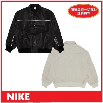 ユニセックス Nike(ナイキ) レザージャケット(メンズ) - ブランド通販