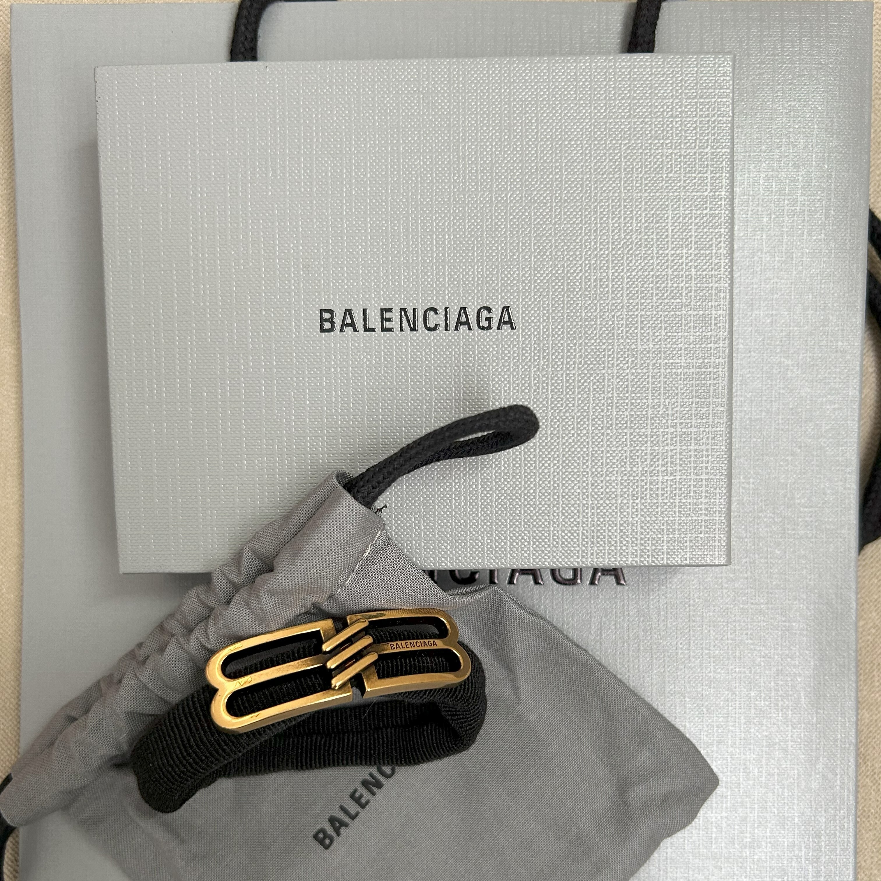 ◇SALE◇直営店◇【BALENCIAGA】BB Icon ヘアゴム (BALENCIAGA/ヘア