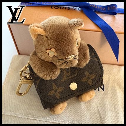 猫 Louis Vuitton(ルイヴィトン) キーホルダー・キーリング(レディース