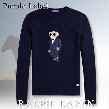 ポロベア RALPH LAUREN PURPLE LABEL(ラルフローレンパープル) ニット