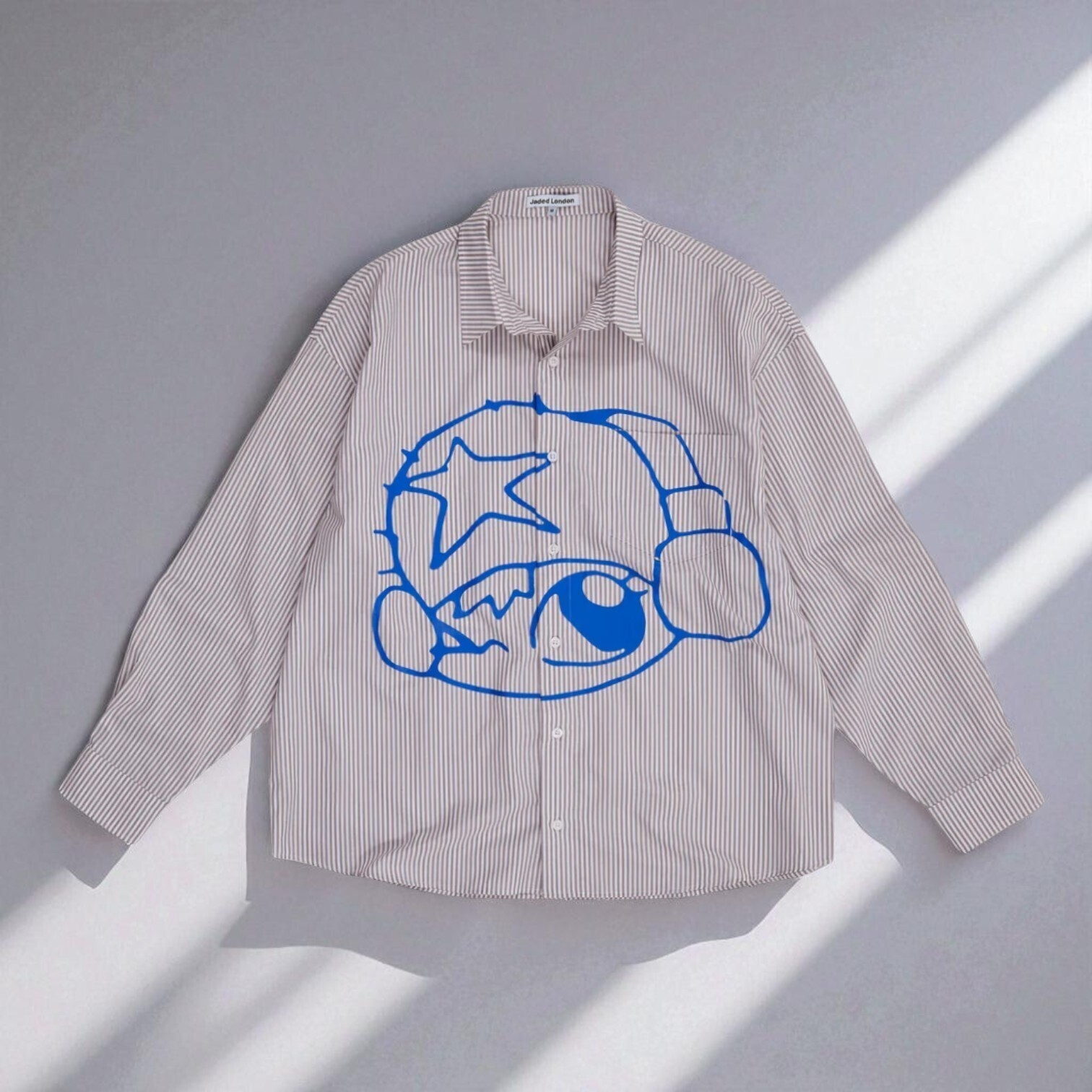 英国発☆Jaded London☆Stereo Long Sleeve Shirt