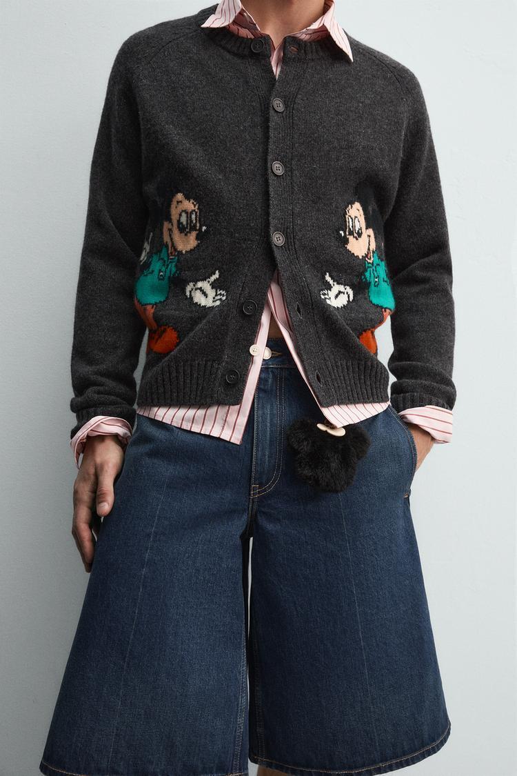 ミッキーマウス カーディガン HARRY LAMBERT FOR ZARA X DISNEY (ZARA