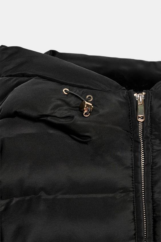 ZARA】WATER REPELLENT スリムフィットショートアノラック (ZARA