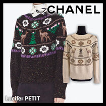冬の装いに遊び心を♪】CHANEL カシミヤ セーター (CHANEL/ニット