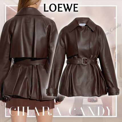LOEWE(ロエベ) レザージャケット・コート(レディース) - ブランド通販