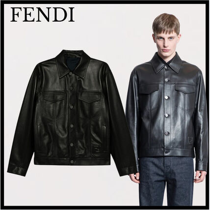FENDI(フェンディ) レザージャケット(メンズ) - ブランド通販のBUYMA