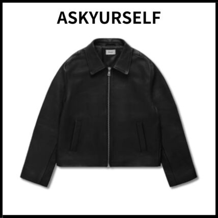 クロップド丈 レザージャケット(メンズ) - ブランド通販のBUYMA