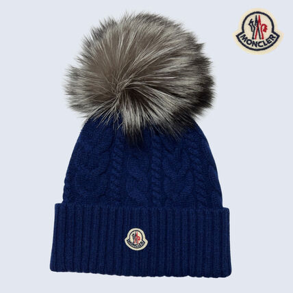 ファー MONCLER(モンクレール) 帽子(レディース) - ブランド通販のBUYMA