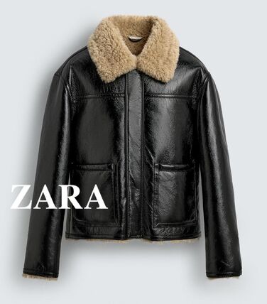フェイクムートン ZARA(ザラ) アウター・ジャケット(メンズ