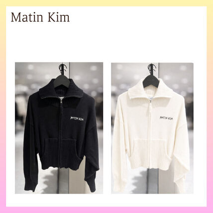 ジップアップ セーター Matin Kim(マーティンキム) レディース