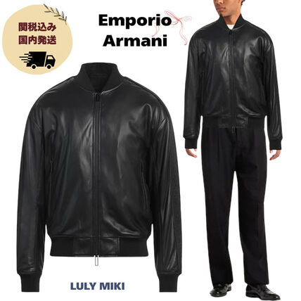 EMPORIO ARMANI(エンポリオアルマーニ) レザージャケット(メンズ