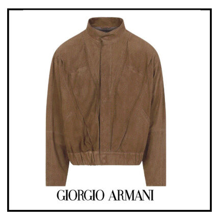 L GIORGIO ARMANI(ジョルジオアルマーニ) レザージャケット(メンズ