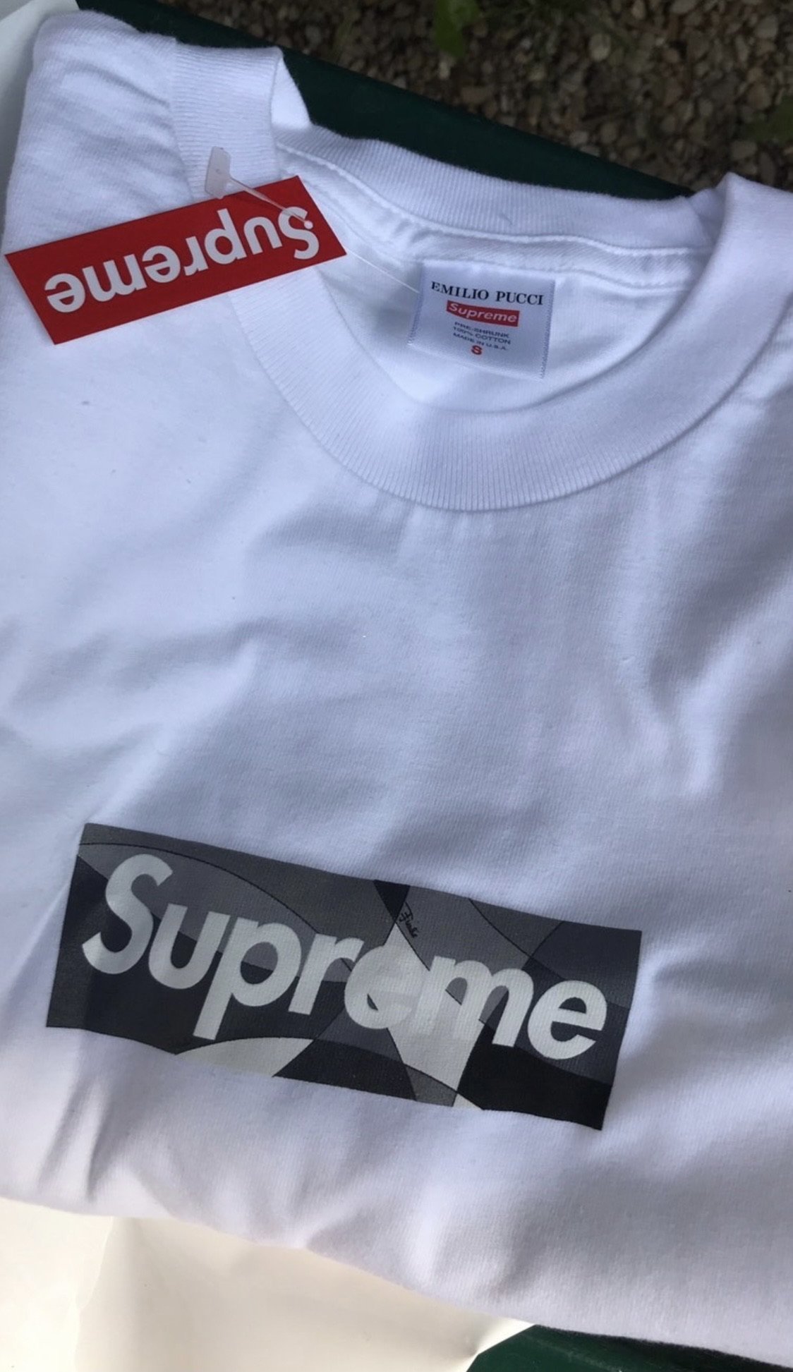 Supreme Emilio Pucci Box Logo Tee - エミリオプッチ ボックス