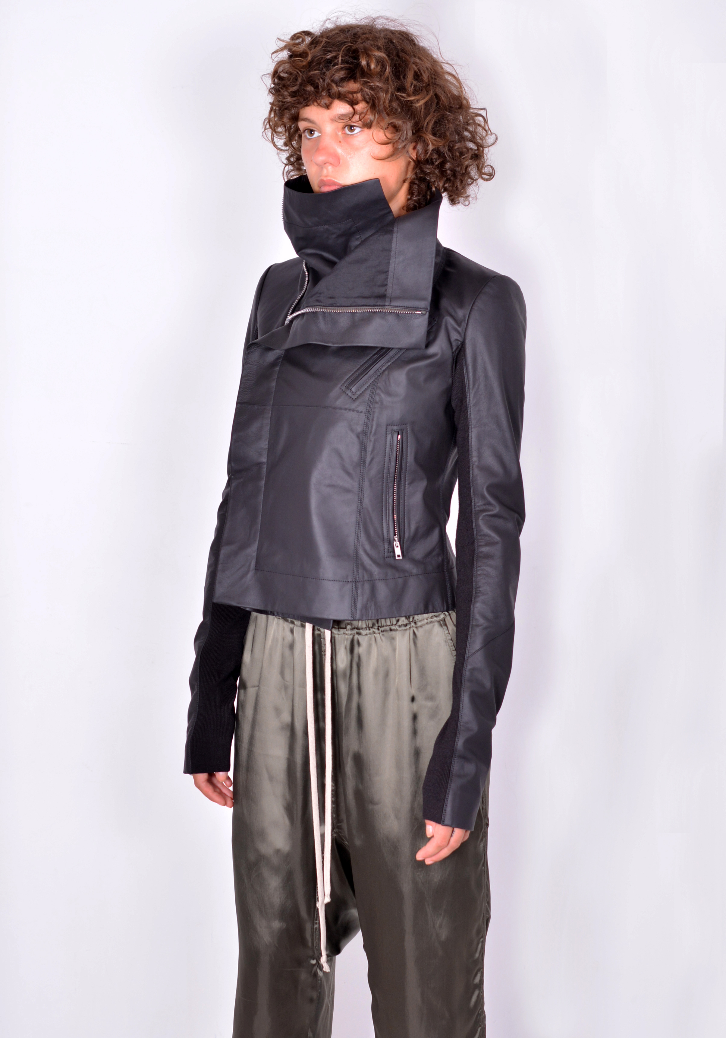 正規店出品】RICK OWENS CLASSIC BIKER JACKET BLACK (RICK OWENS