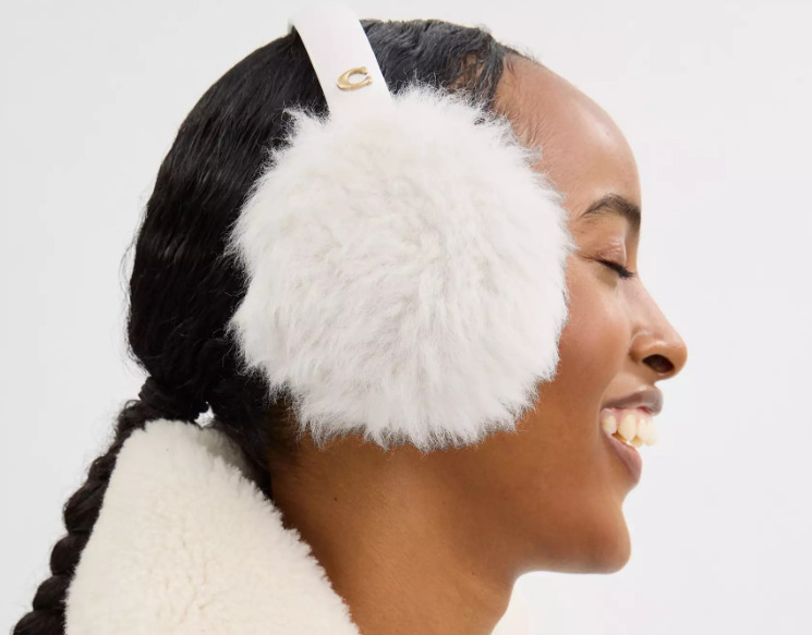 COACH☆Shearling Earmuffs☆シアリング イヤーマフ☆耳当て 2色