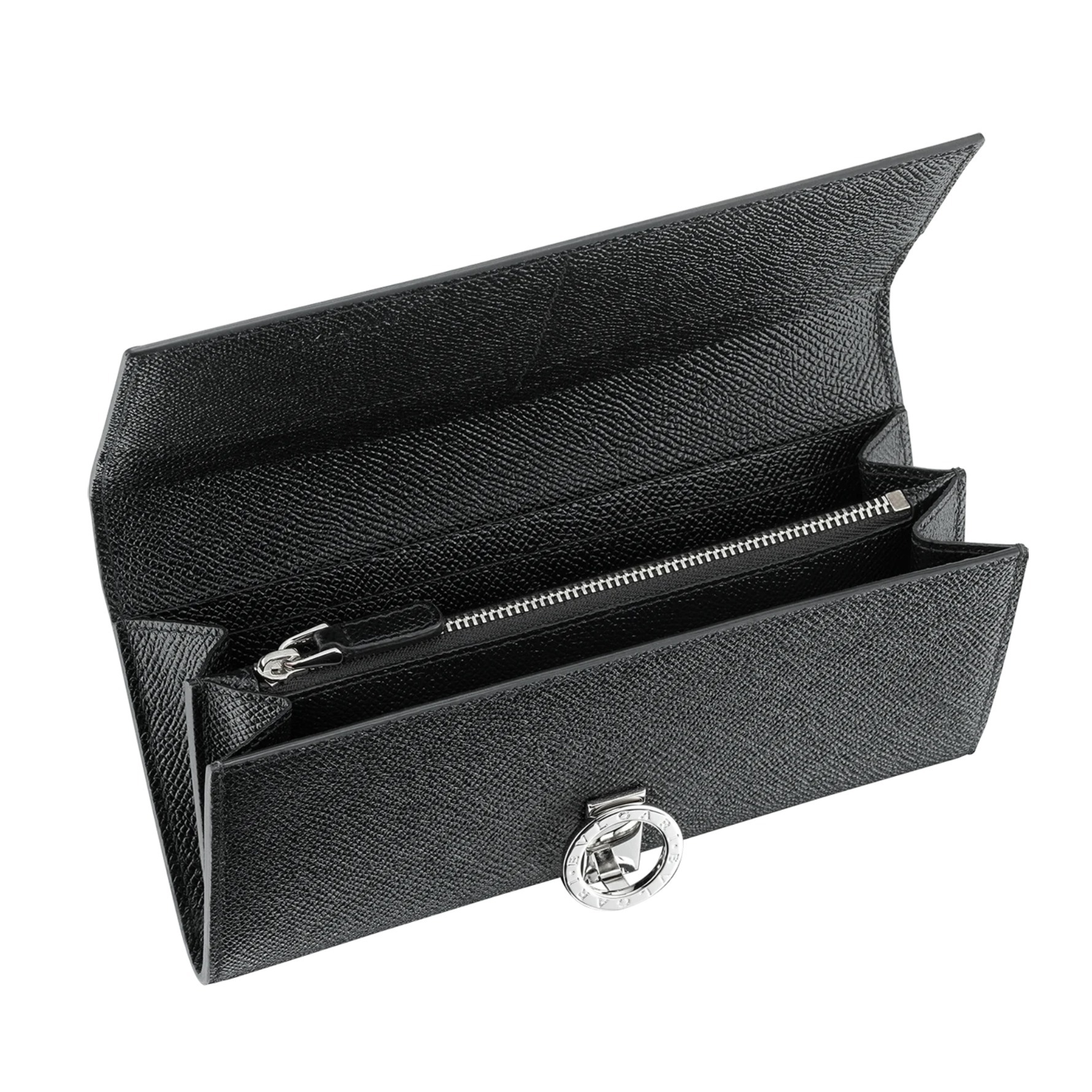 すぐ届く☆【BVLGARI】ブルガリ クリップ ラージウォレット (Bvlgari