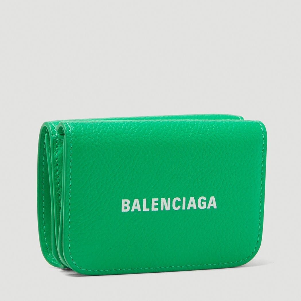 関税送料込】Balenciaga Mini Cash Wallet 財布 グリーン (BALENCIAGA