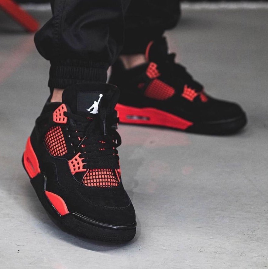Nike Air Jordan 4 Red Thunder Crimson ナイキ エアジョーダン4 (Nike