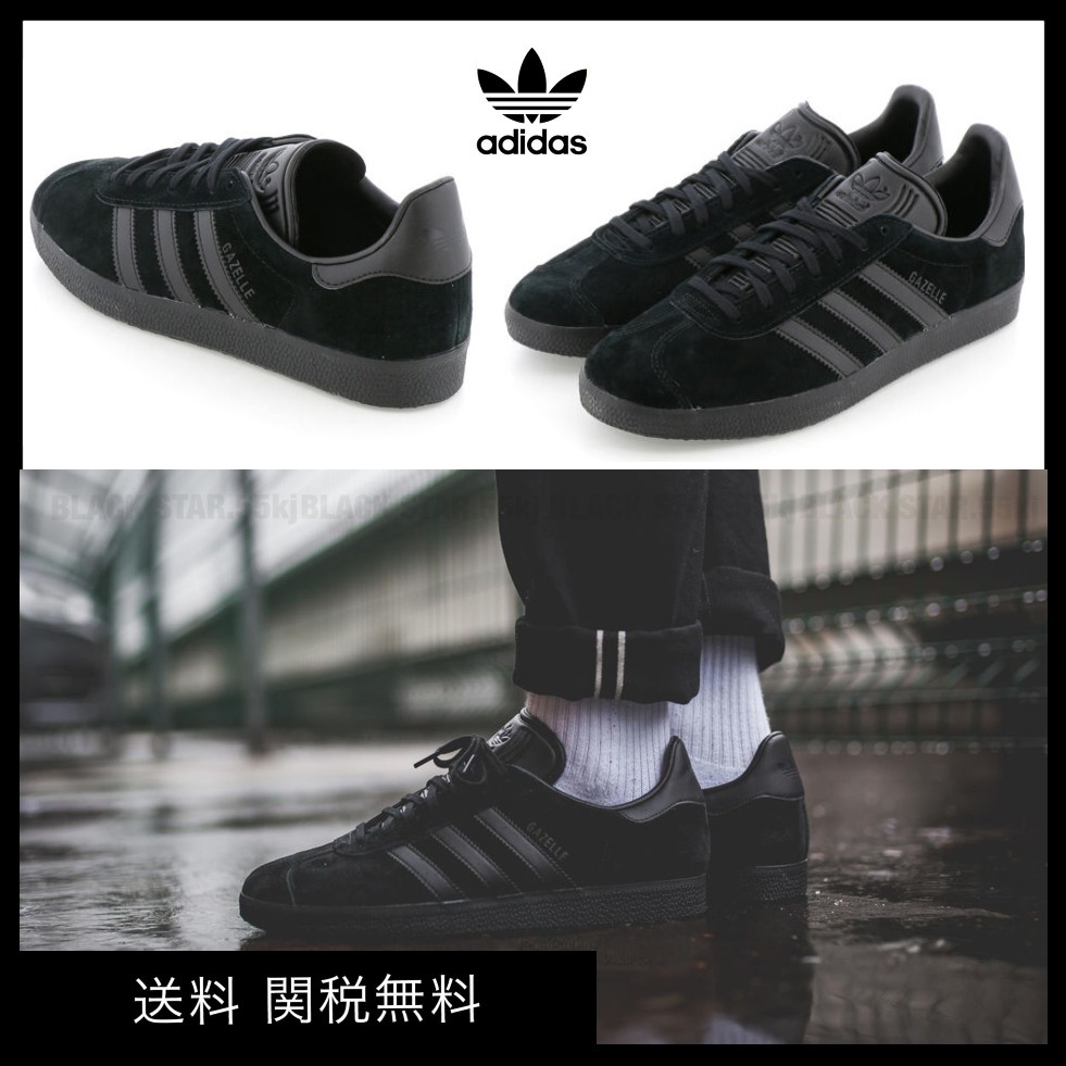 完売品】adidas Gazelle Triple Black ガゼル 送関税込 (adidas