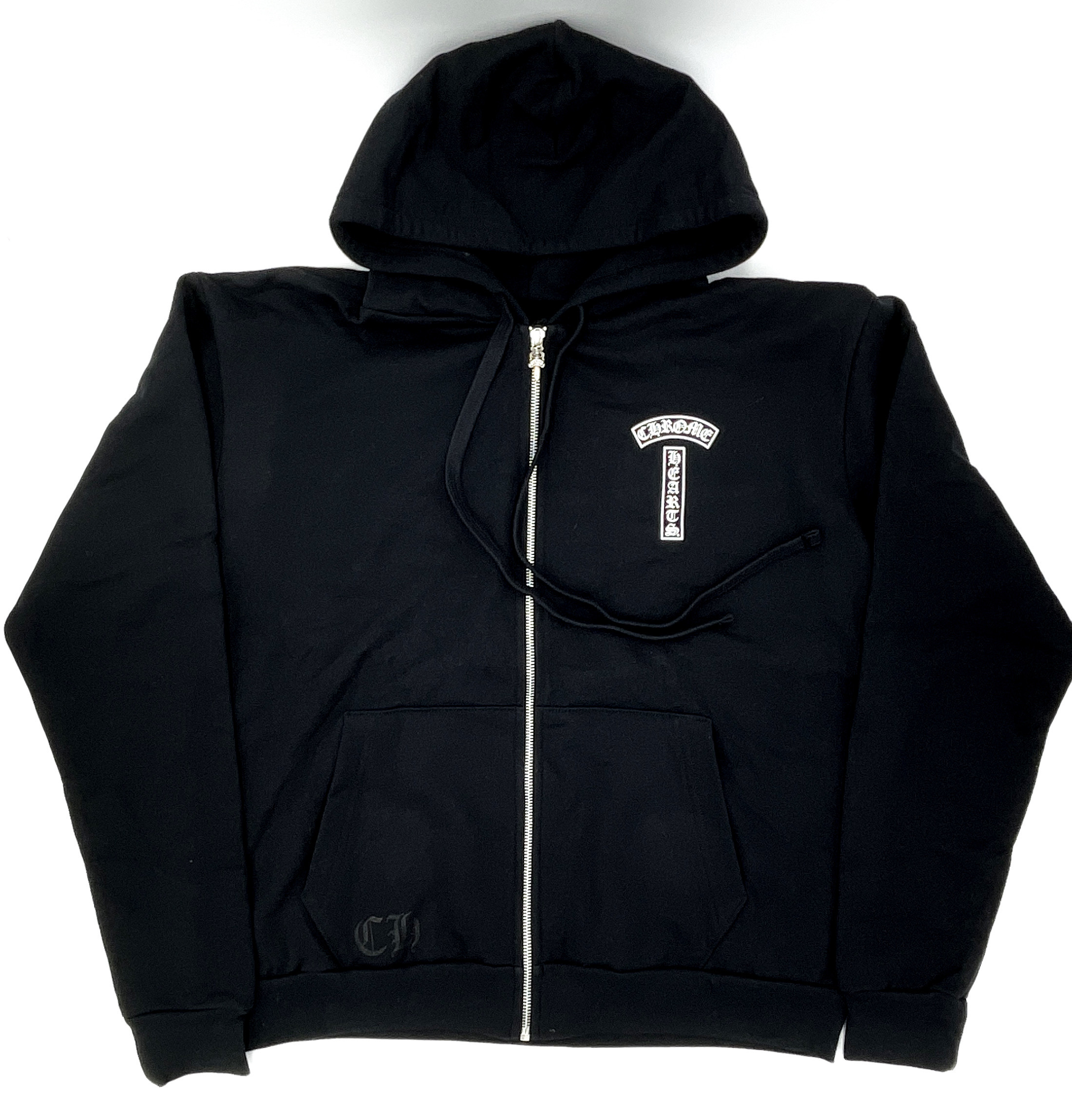 関税込 Chrome Hearts T-Bar Fuck You Zip Up Hoodie フーディ (CHROME