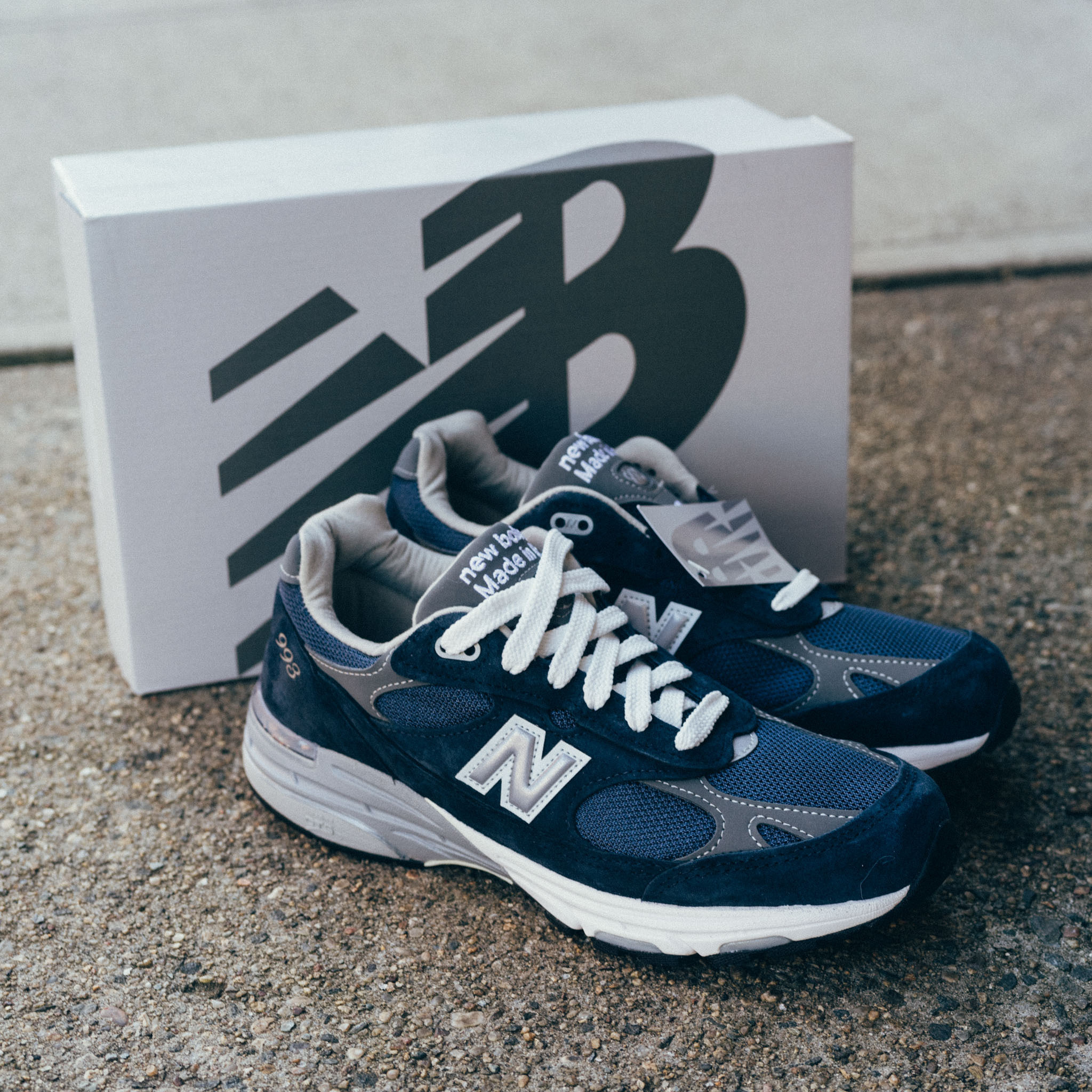New Balance 993 NAVY MR993NV Made in USA (New Balance/スニーカー