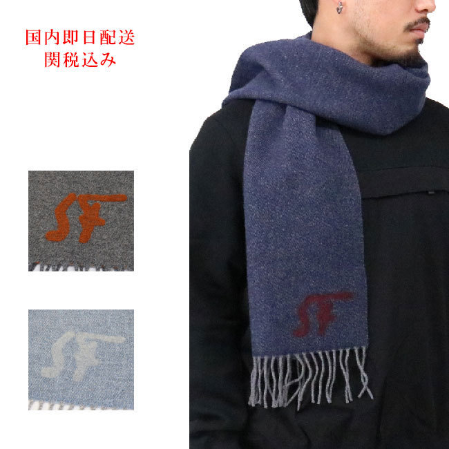 サルヴァトーレフェラガモ 527942 ウールマフラー (FERRAGAMO/マフラー