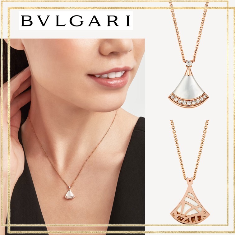 ブルガリ ネックレス ディーヴァ ドリーム 18KPG☆国内発送☆ (Bvlgari