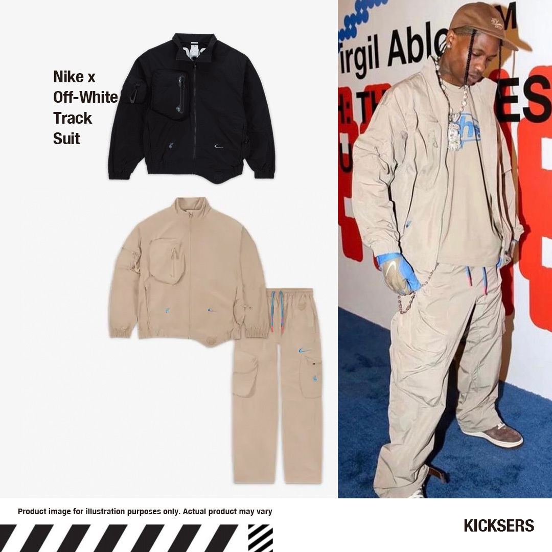 Nike Off White ナイキオフホワイトトラックスーツセットアップ (Nike