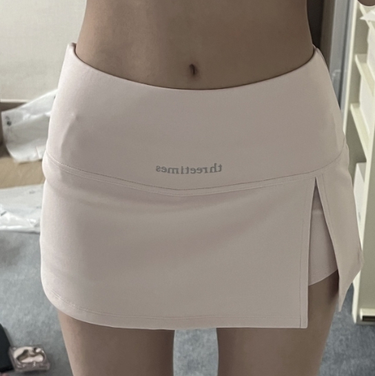 threetimes】送料・関税込☆Athletic slit skirt (threetimes/スカート