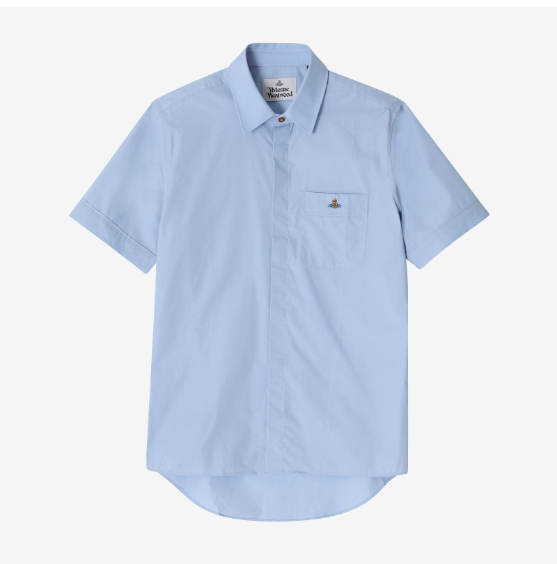 Vivienne Westwood☆ORB刺繍ロゴ クラシック半袖シャツ