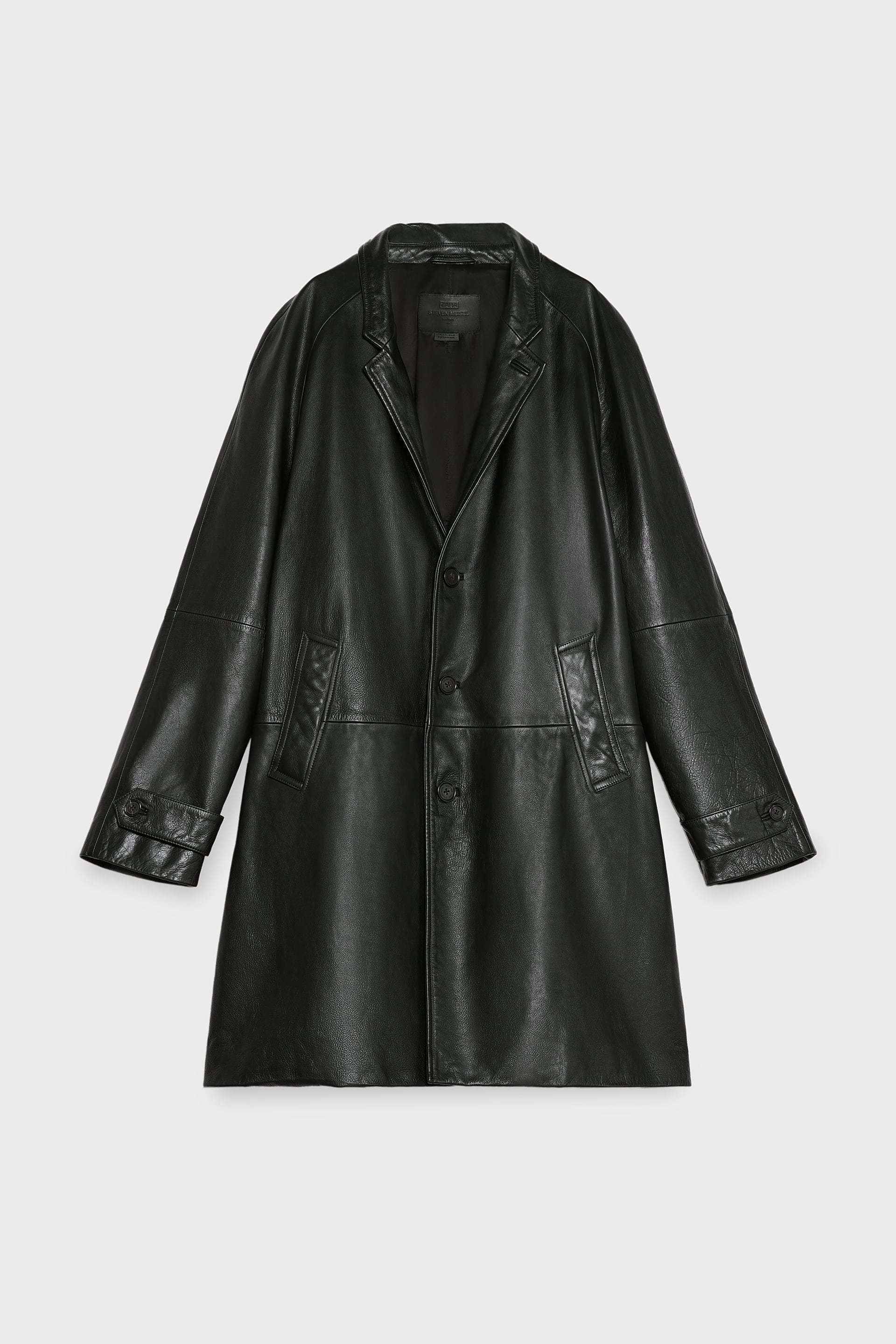 ZARAザラ☆ 本革STEVEN MEISEL レザーコート (ZARA/レザージャケット