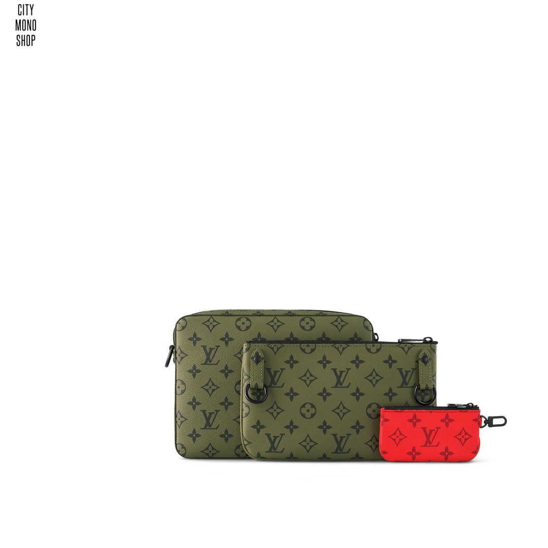 SALE]ヴィトン Vuitton レア トリオメッセンジャー (Louis Vuitton