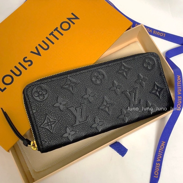 ルイヴィトン 長財布 モノグラム ポルトフォイユ クレマンス (Louis