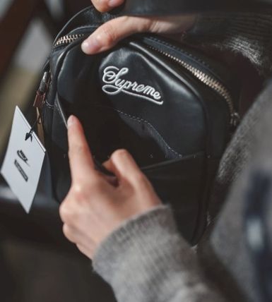 Supreme x Nike】Leather Shoulder Bag (Supreme/ショルダーバッグ