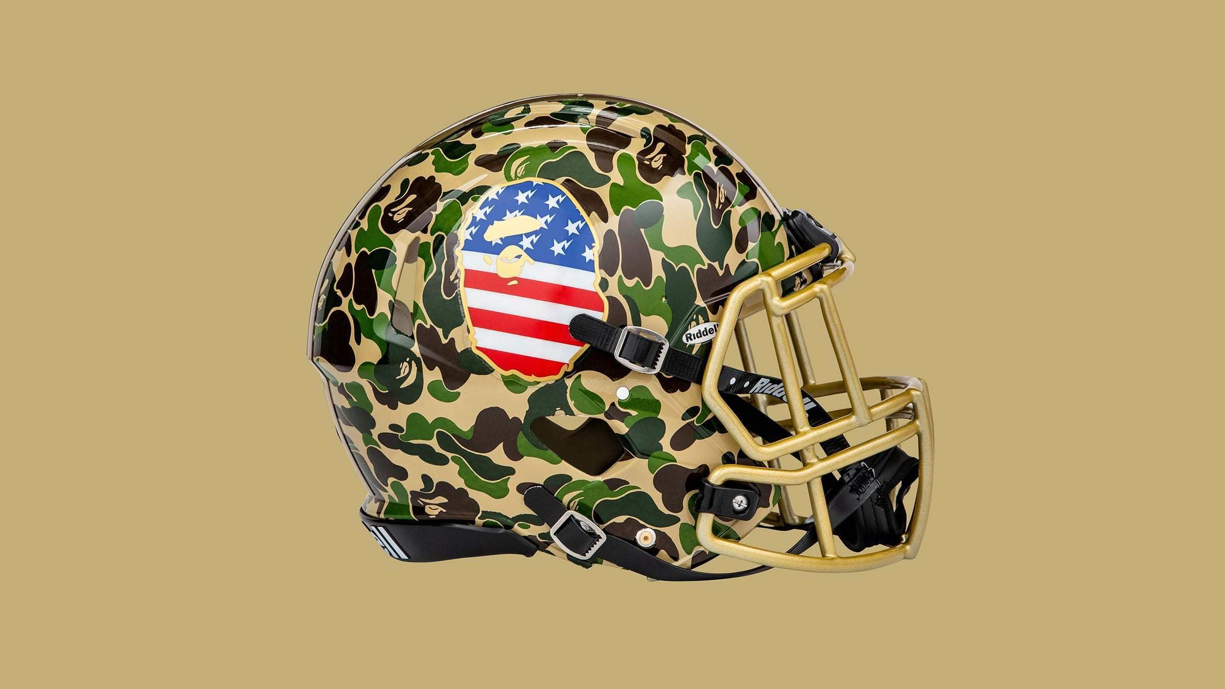 Bape x adidas Riddell Helmet (A BATHING APE/フットボール・サッカー