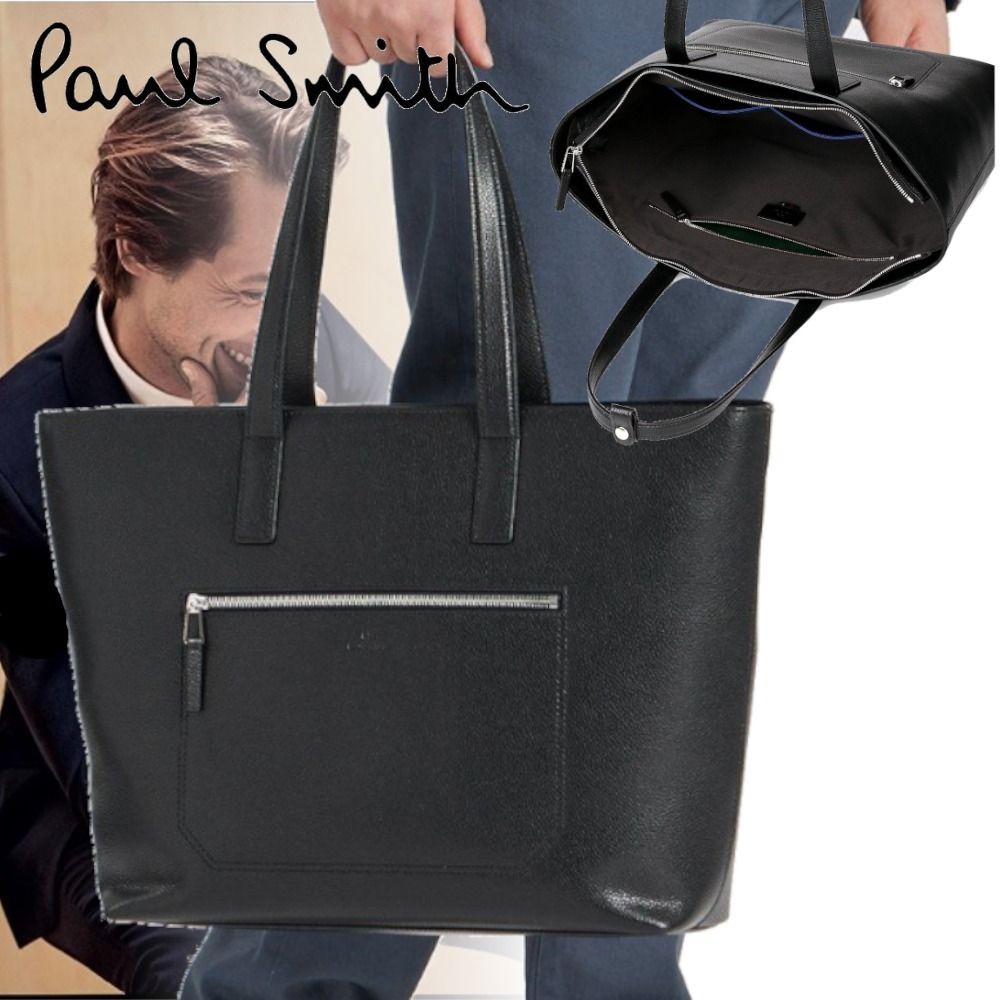 Paul Smith】So Cool！スプリットレザービジネストートバッグ (Paul