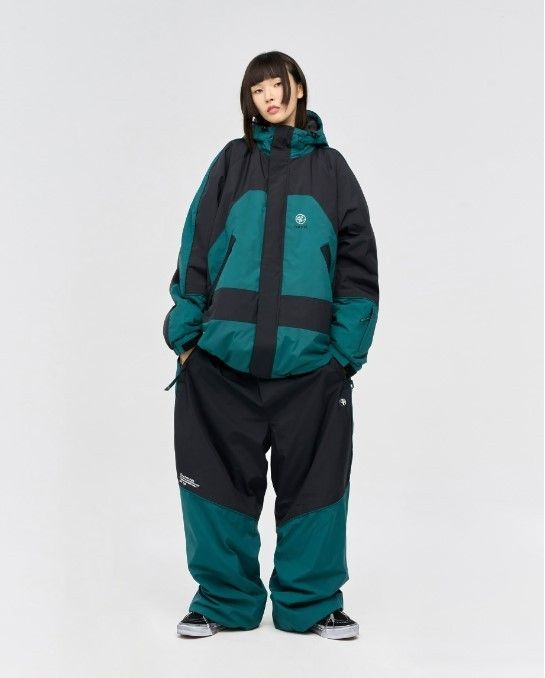 GAFH】韓国スノボ G 2-TONE BLOCK PNT (GAFH/メンズ・スノーウェア