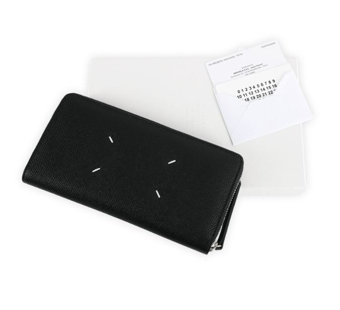 Maison Margiela☆4ステッチロゴ レザー長財布 (Maison Margiela/長