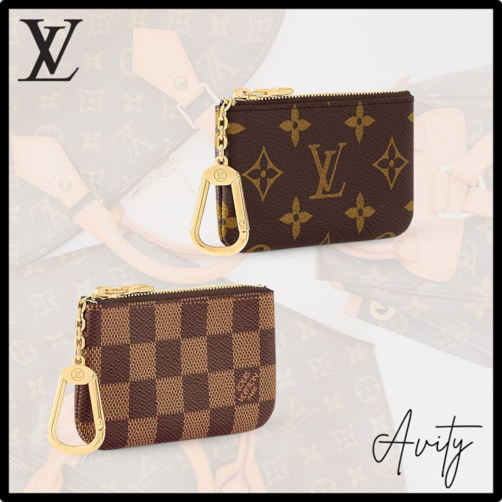 コンパクトで可愛い】LV カードキーケース ポシェット・クレ (Louis