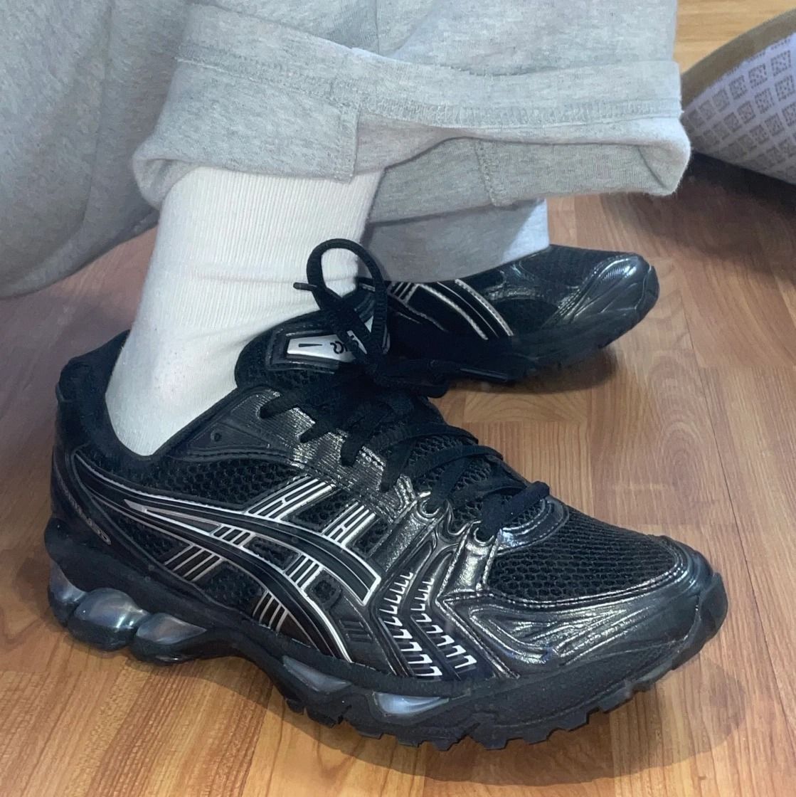 ASICS】☆GEL-KAYANO 14☆BLACK PURE SILVER☆1201A019-006 (asics