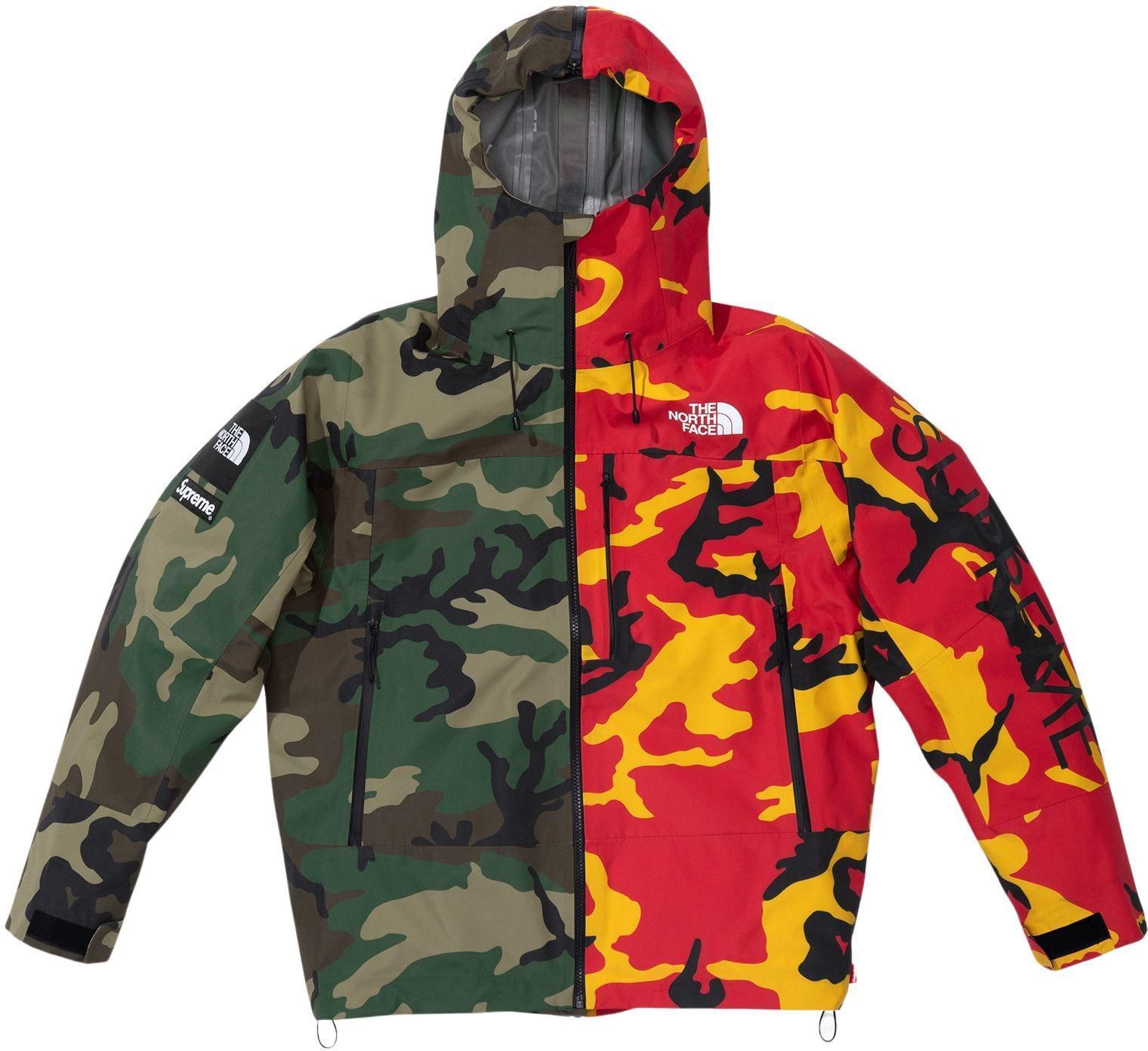 SS24 Supreme The North Face Split Taped Seam Shell Jacket (Supreme