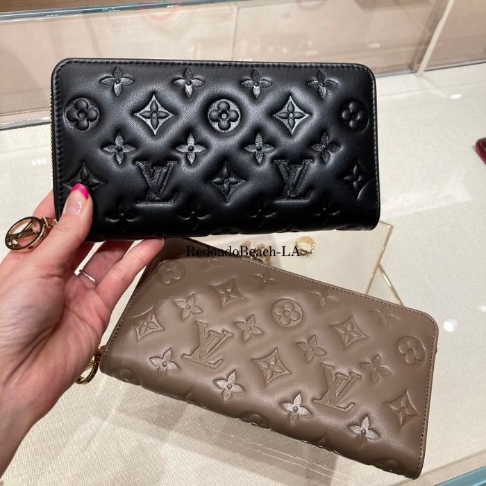 モコモコ感がお洒落】☆LOUIS VUITTON☆Zippy 長財布 (Louis Vuitton